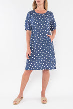 Load image into Gallery viewer, Jump Spot Linen Dress
