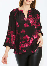 Load image into Gallery viewer, Ping Pong Winter Garden Prnt Blouse
