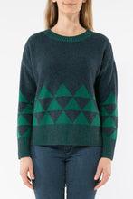 Load image into Gallery viewer, Jump Triangle Intarsia Pullover
