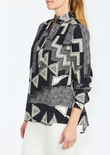 Load image into Gallery viewer, Ping Pong Abstract Print Blouse
