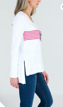 Load image into Gallery viewer, :red Story Tiger Star with Stripes L/S Tee
