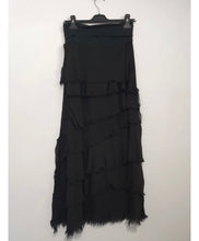Load image into Gallery viewer, Ruffle Silk Skirt

