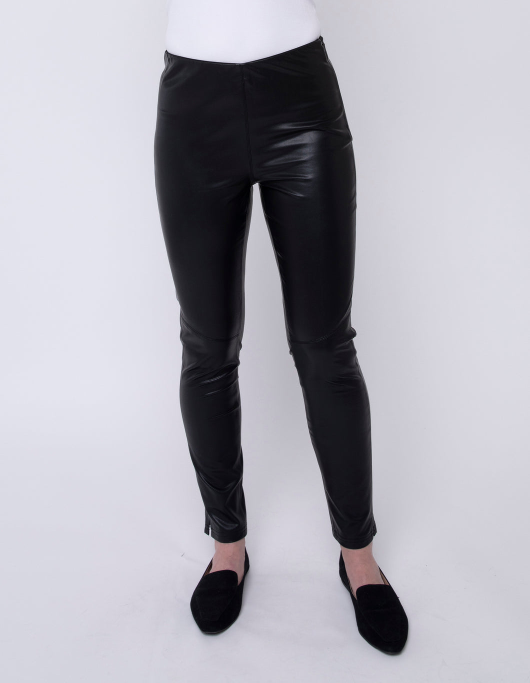 Ping Pong Faux Leather Legging